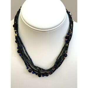 Nakamol Beaded Necklace or Wrap Bracelet‎